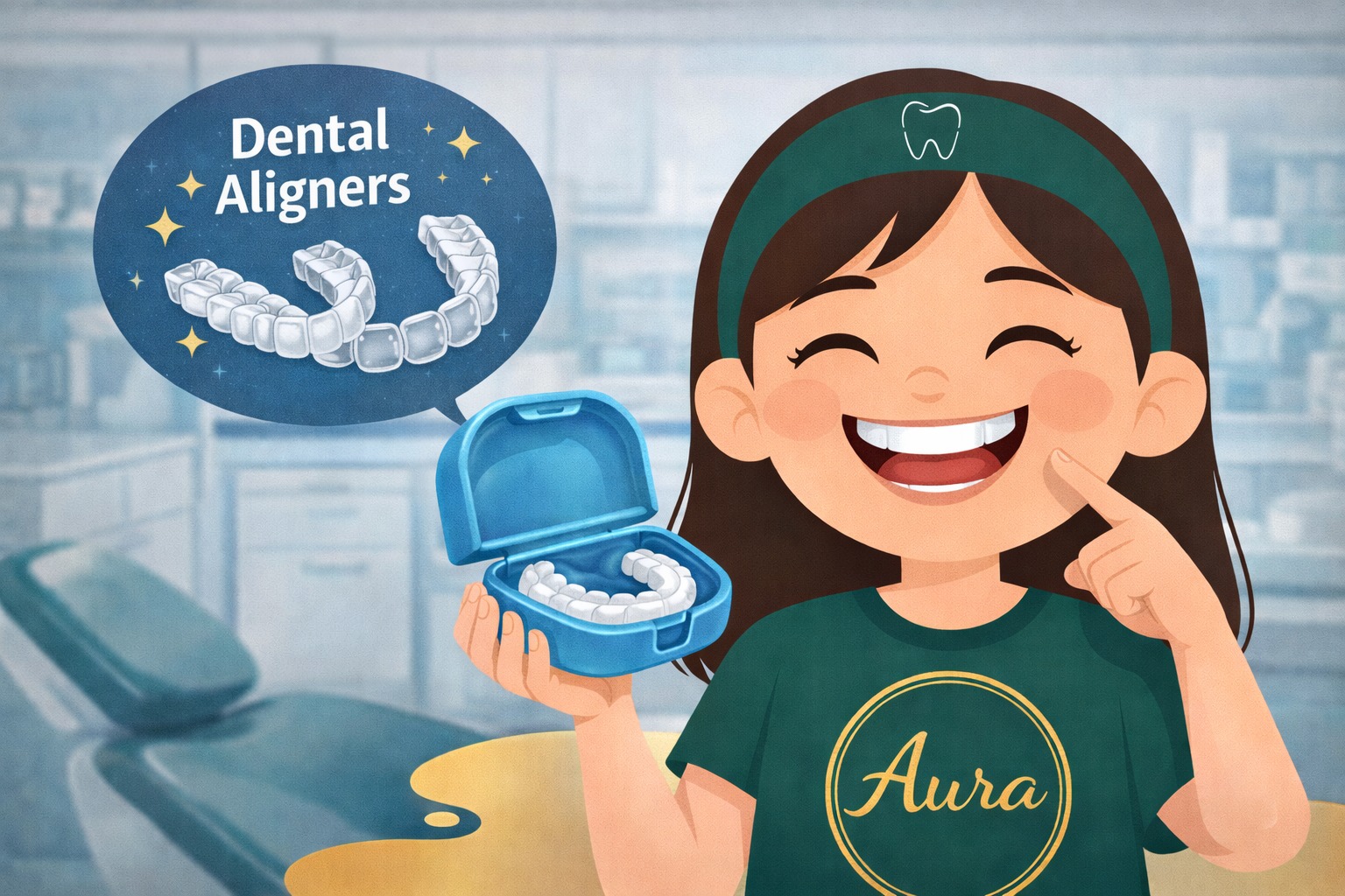 Clear aligners invisible braces treatment Kathmandu